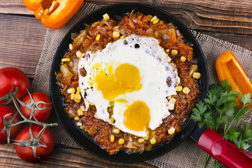 Black Bean and Egg