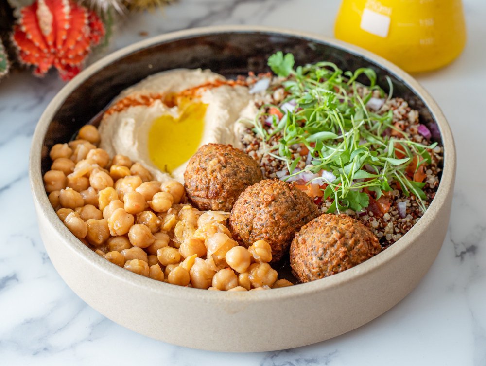 Chickpea and Quinoa Bowl